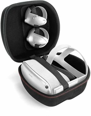 Кейс чехол сумка для Oculus Quest 2 Case ELfoC-OC2E Hard EVA Дорожный чехол для хранения Oculus 2 VR Gaming Headset Touch Controller bag