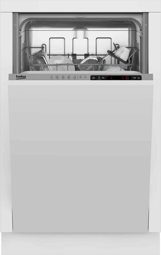 Встраиваемая посудомоечная машина 45см BEKO BDIS15060 нержавеющая сталь ...