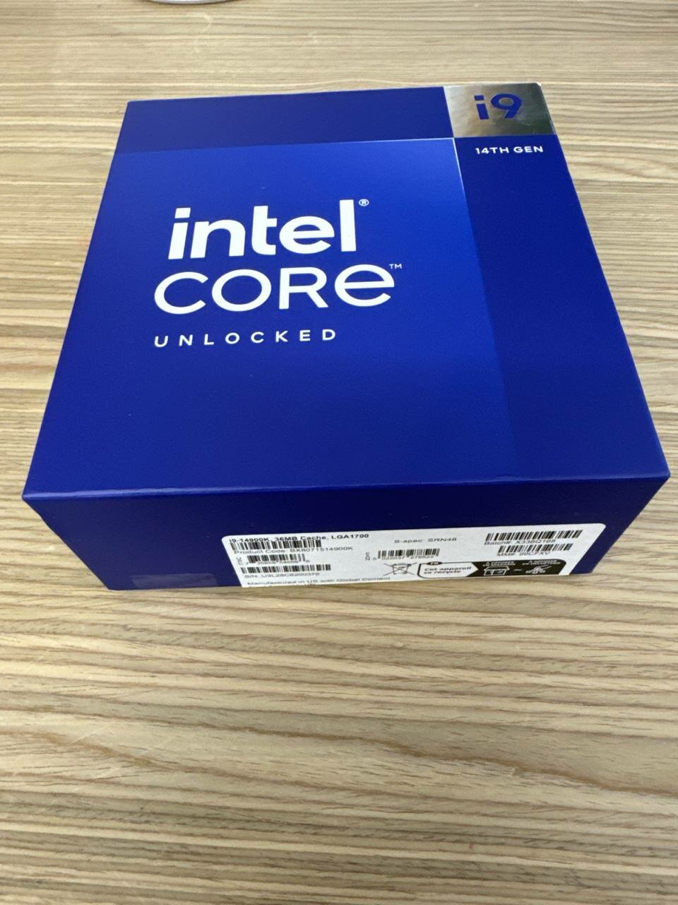 Intel Core i9 14900K LGA1700, 24 x 3200 МГц, BOX без кулера