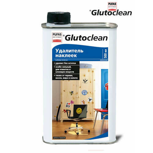 Удалитель наклеек 500 мл Glutoclean Pufas