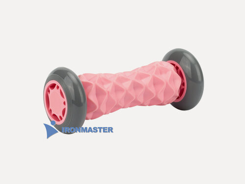 Изображение товара Роликовый массажер для стоп 17 см розовый IRBL17104-P IRONMASTER