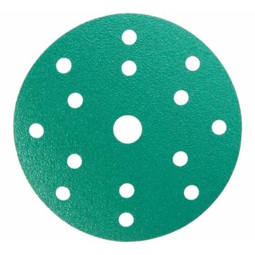 Диск шлифовальный LKM-NRG GREEN FILM 150мм 15отв P60 50шт