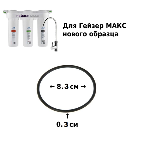 Уплотнительное кольцо для корпуса 10 SL фильтра Гейзер Макс кольцо уплотнительное для гейзер тайфун 23338 для колбы фильтров 10 sl 3 штуки
