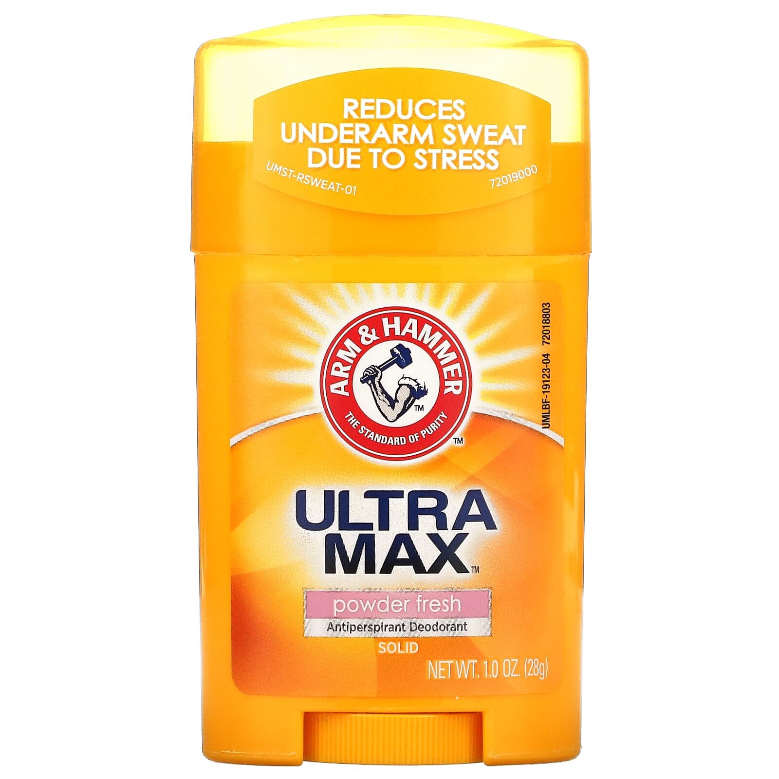 Arm&Hammer Дезодорант-антиперспирант UltraMax powder fresh, стик, 28 мл, 28 г