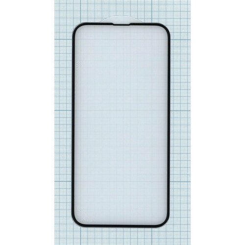 Защитное стекло 6D для Apple iPhone 14 черное защитное стекло 6d для apple iphone x xs черное
