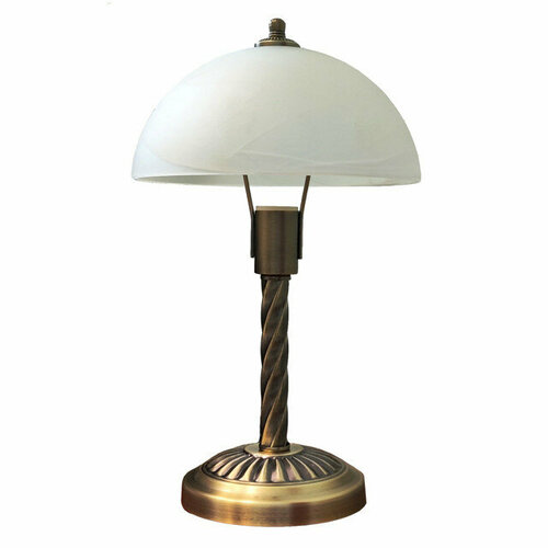 Лампа настольная интерьерная балтийский стиль бронза 1xе27 60вт металл бронза 13408₽