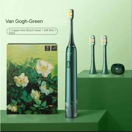 Электрическая зубная щетка SOOCAS Van Gogh X3U зеленая green X3U 8241₽