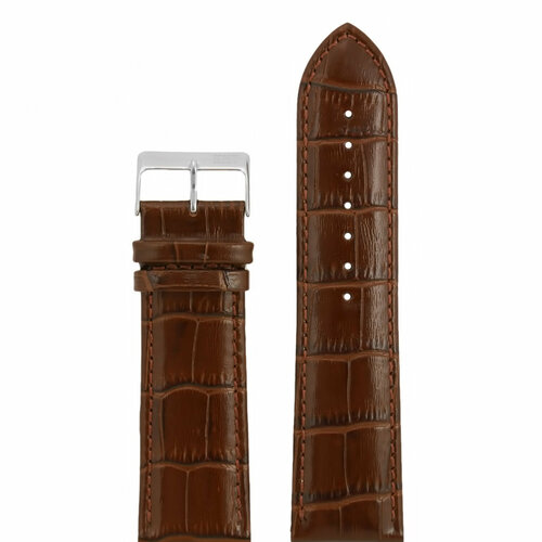 Ремешок KMV, фактура под рептилию, черный