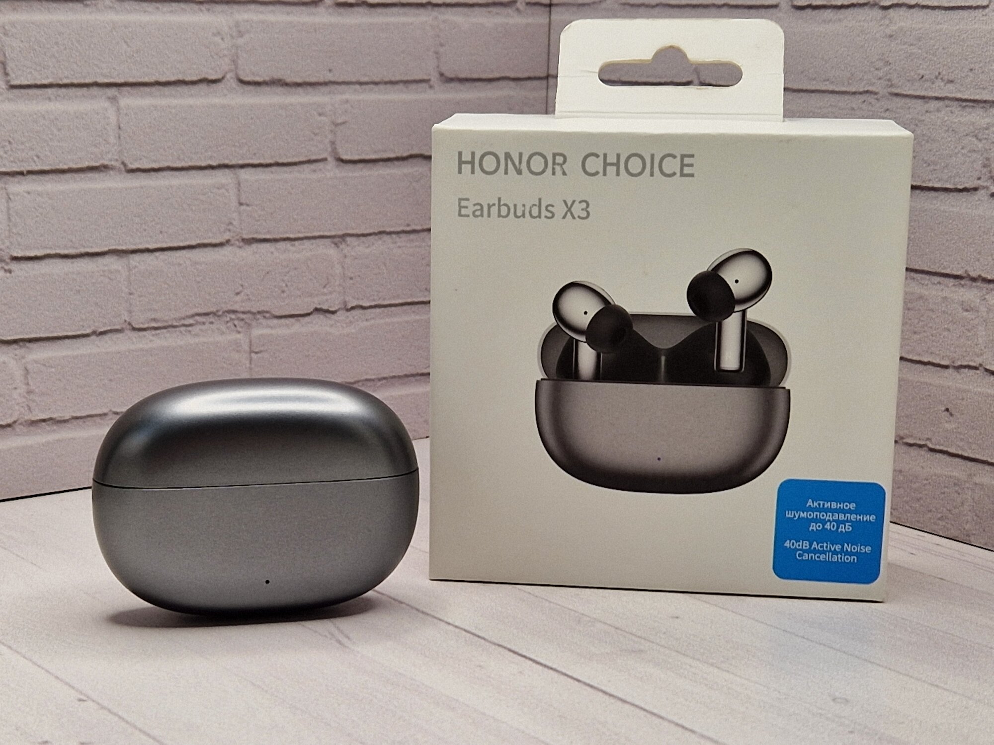Беспроводные наушники HONOR Choice Earbuds X3, USB Type-C, графитовый серый
