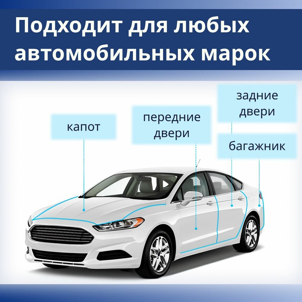 Универсальный автомобильный уплотнитель 5 метра — фото 1