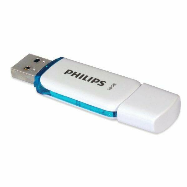 Флеш накопитель 16GB PHILIPS SNOW2.0 16GB, USB 2.0 — фото 1