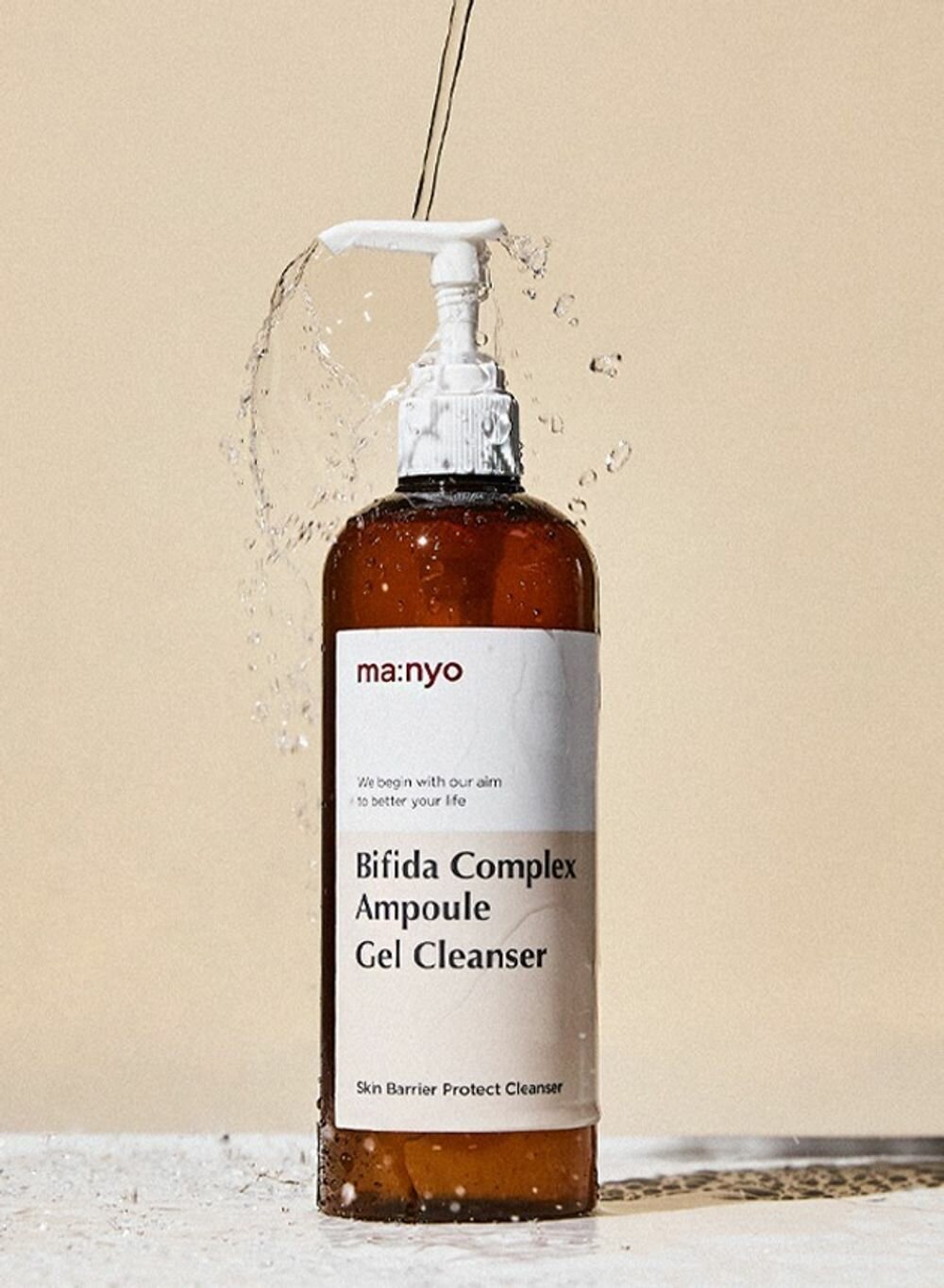 Manyo Factory гель для умывания Bifida Complex Ampoule Gel Cleanser, 400 мл, 400 г — фото 1