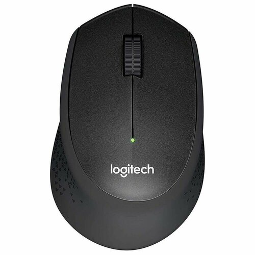 Мышь беспроводная Logitech M330 оптическая разрешение 1000DPI бесшумная черная 1890₽