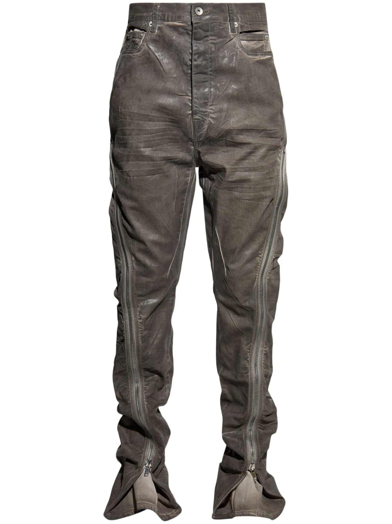 Джинсы Rick Owens Bolan Banana, размер 31, серый
