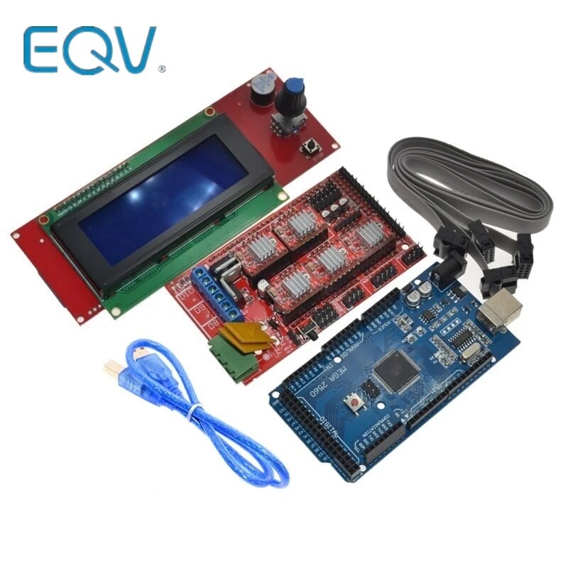 Kit 3D принтера Mega 2560 R3 с контроллером RAMPS 1.4
