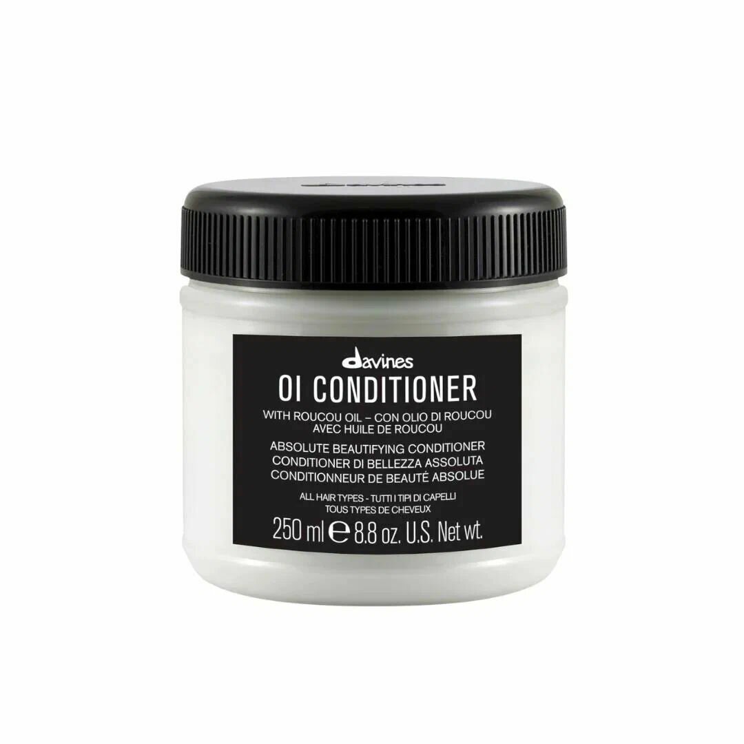 Davines OI Absolute Beautifying Conditioner Кондиционер для абсолютной красоты волос, для всех типов волос c маслом Аннато, 250 мл.