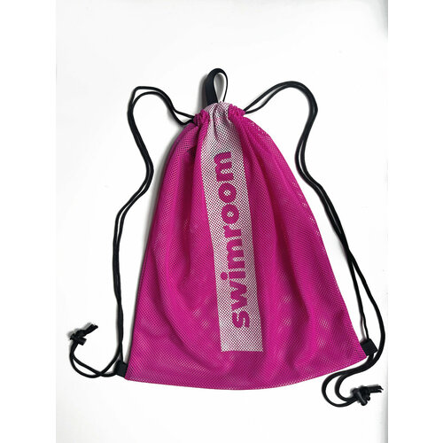 Мешок-рюкзак для бассейна и хранения спортивного инвентаря, цвет фуксия
