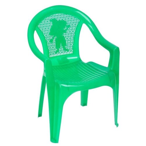 Кресло детское (380х350х535 мм), цвет зеленый 160-0055 2003795