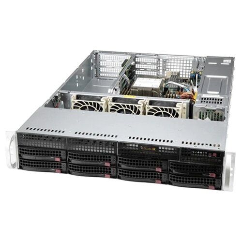 сервер hewlett packard enterprise p16005 421 1 x intel pentium g5420 3 8 ггц без накопителей 1 x 180 вт lan 1 гбит c Сервер Supermicro SuperServer 520P-WTR 1 x /без ОЗУ/без накопителей/количество отсеков 3.5 hot swap: 8/2 x 650 Вт/LAN 1 Гбит/c