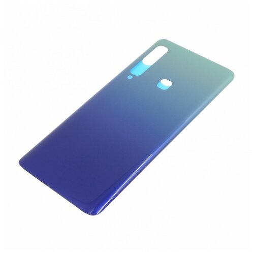 Задняя крышка для Samsung A920 Galaxy A9 (2018) синий с зеленым, AA