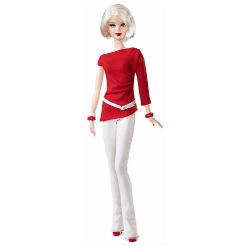Купить Кукла Barbie Model No. 01 — Collection Red (Барби базовая Модель № 1 Красная коллекция), Barbie / Барби
