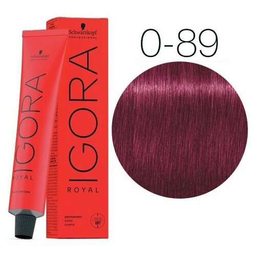 Краска для волос Schwarzkopf IGORA ROYAL 0-89