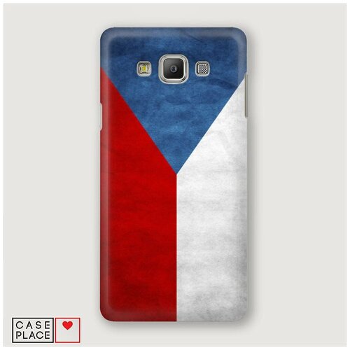 фото Чехол пластиковый samsung galaxy a5 флаг чехии case place