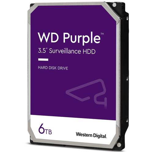 Жесткий диск Western Digital WD Purple 6 ТБ WD62PURZ жесткий диск western digital wd purple 8 тб wd84purz
