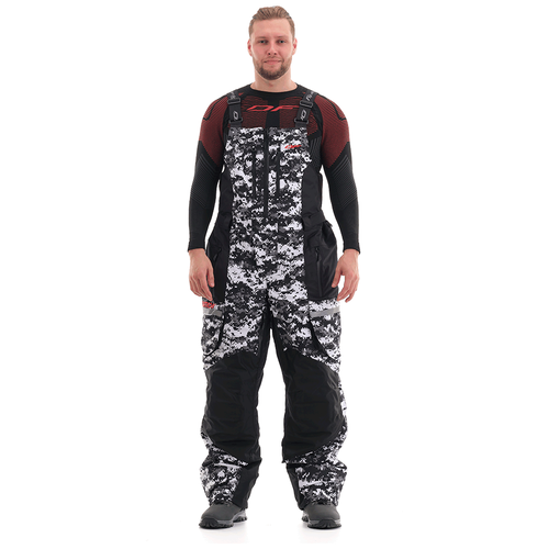 Штаны снегоходные DRAGONFLY EXPEDITION Camo-Red 2020 размер M