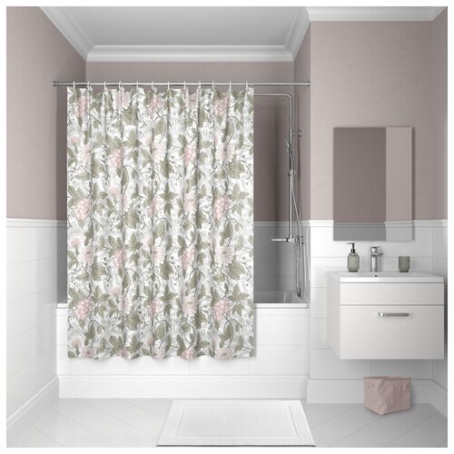 фото Штора для ванной комнаты 200*180 iddis decor (d05p218i11)