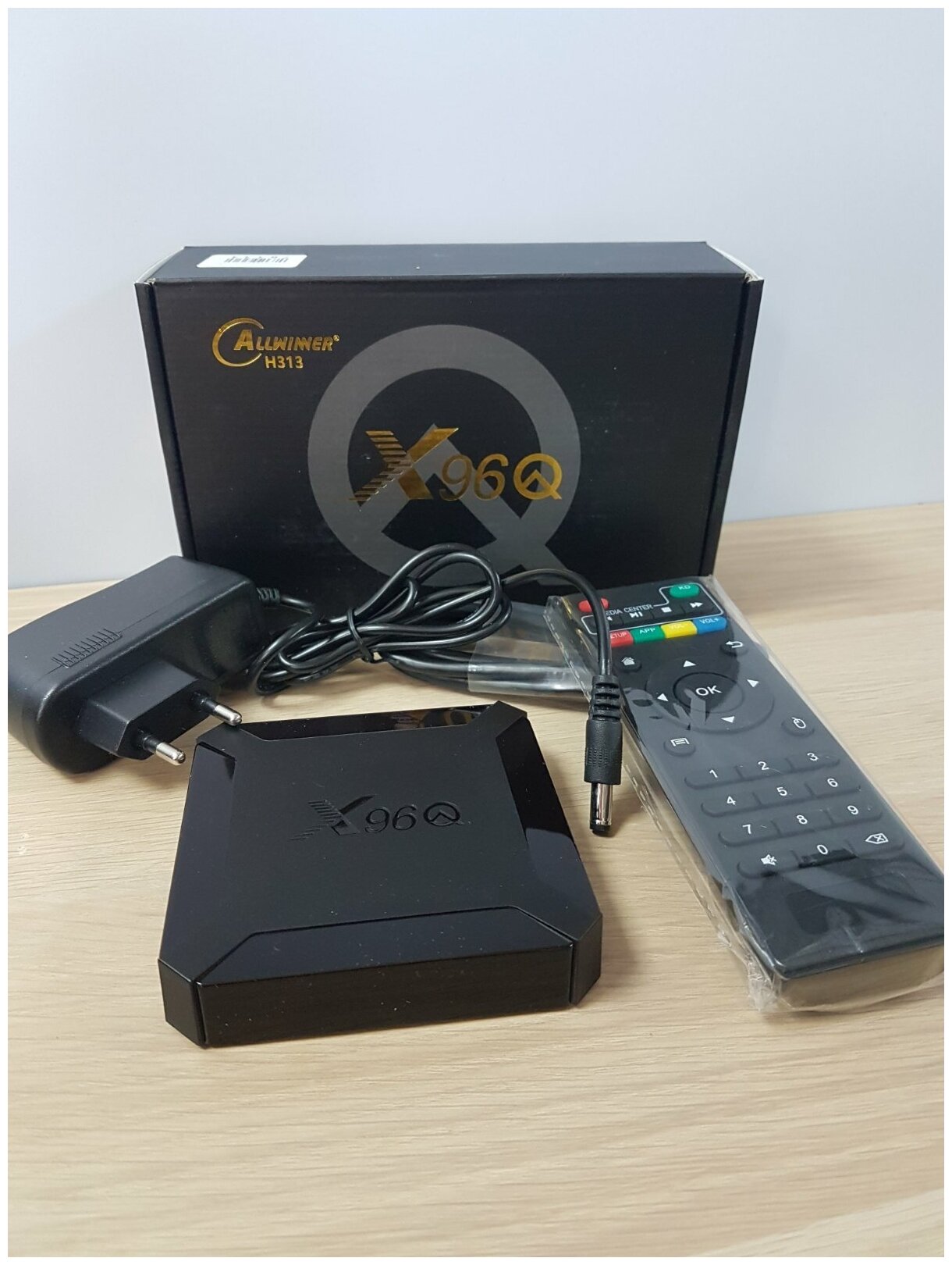 TV-Box X96Q H313 mini 2/16 Гб Android 100 TV Box 4К Quad Core ARM Cortex A53