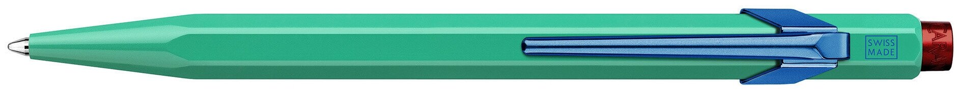 Ручка шариковая Carandache Office 849 Claim your style 2 (849.535) Veronese Green, M, синие чернила