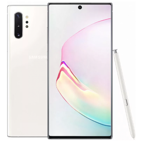 Смартфон Samsung Galaxy Note 10+ 12/256 ГБ, Dual nano SIM, белый