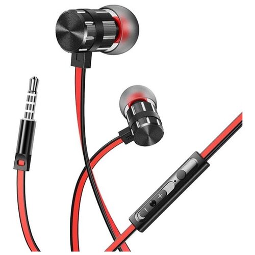 Наушники BOROFONE BM48 ALUMINIUM HEADSET гарнитура с микрофоном 35 jack проводная 12 метра 62500₽