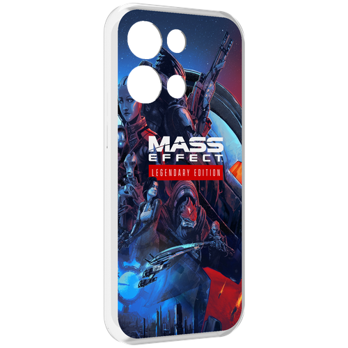 Чехол MyPads Mass Effect Legendary Edition для OPPO Reno8 Pro задняя-панель-накладка-бампер