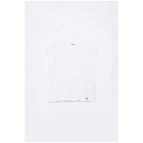 фото Футболка sela, размер 122 (7-8лет), белый