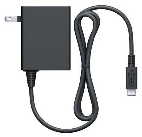 Зарядное устройство MyPds для Nintendo от сети для игровой приставки Nintendo Switch