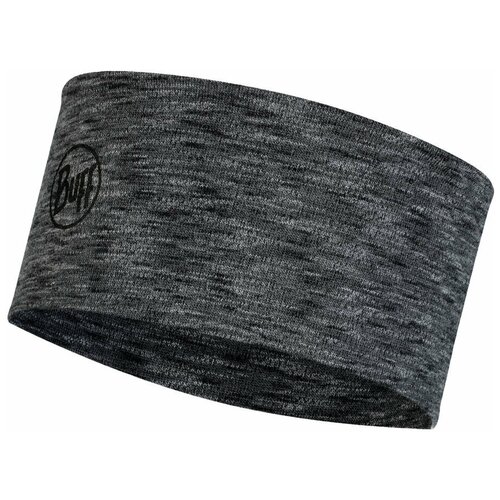 фото Повязка buff headband midweight wool graphite multi stripes