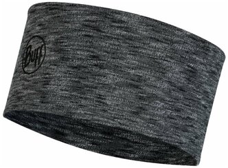 Повязка Buff Headband Midweight Wool Graphite Multi Stripes