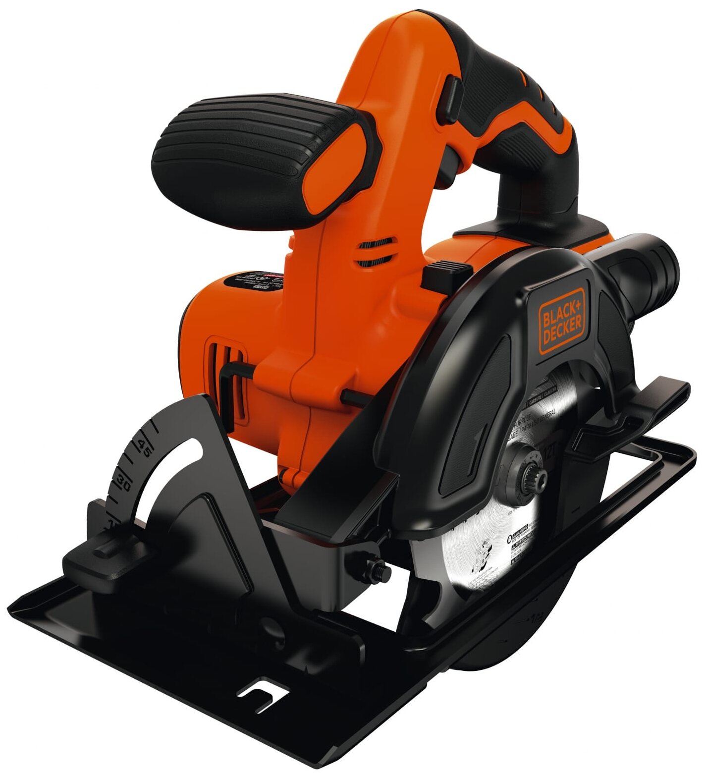 пила циркулярная BLACK&DECKER BDCCS18N-XJ 140х12,7мм 18В Li-Ion без АКБ и ЗУ