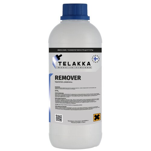 Профессиональное средство для удаления ржавчины TELAKKA REMOVER 1л