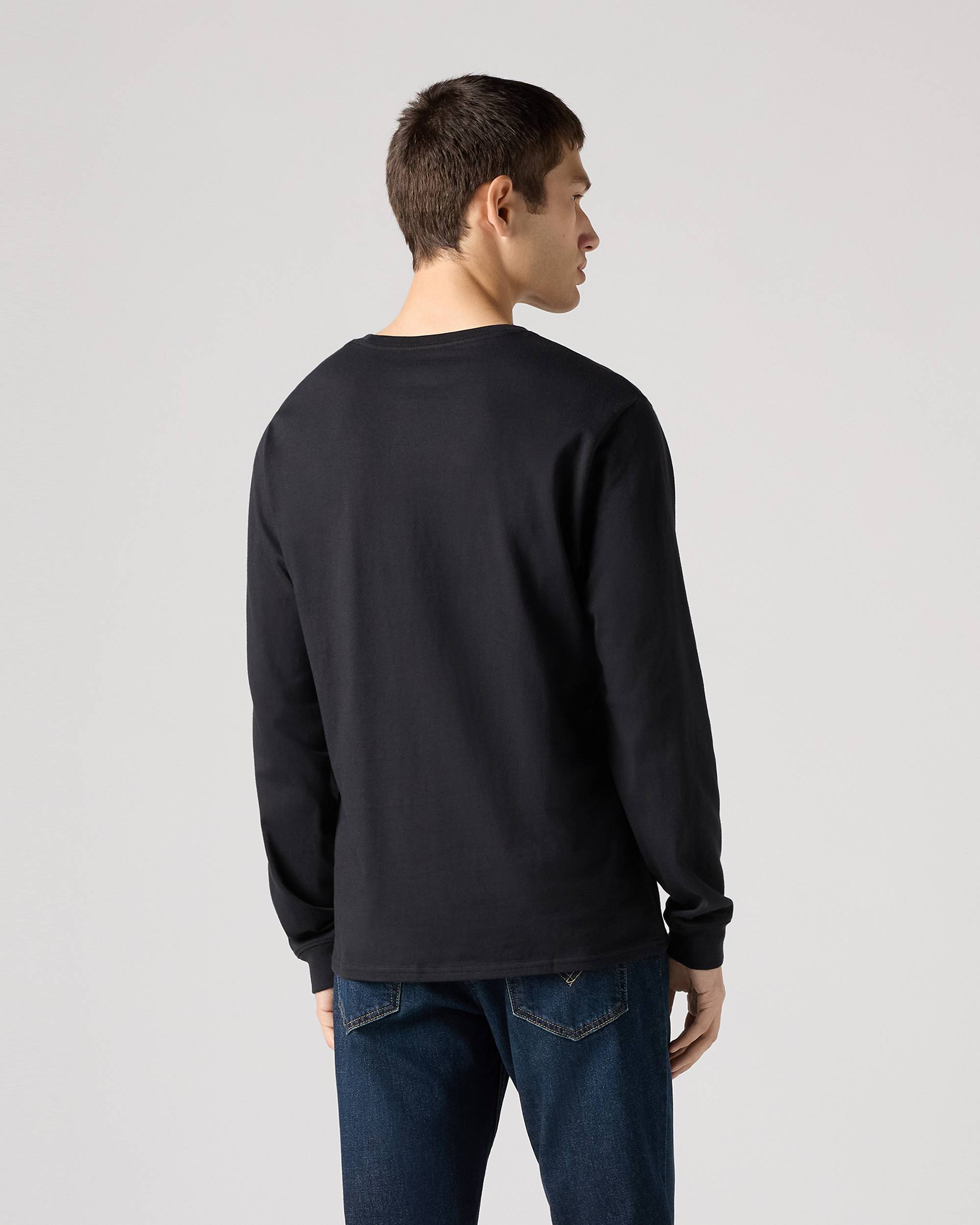 Лонгслив Levi's, размер M, , черный — фото 1