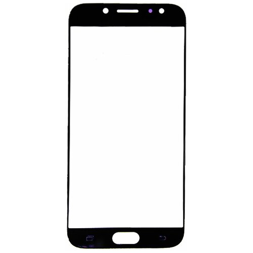 Стекло Samsung Galaxy J7 (2017) J730F (черное)