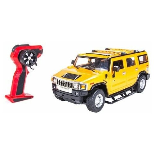 Радиоуправляемая автомодель 1/14 Hummer H2 желтая RC16667