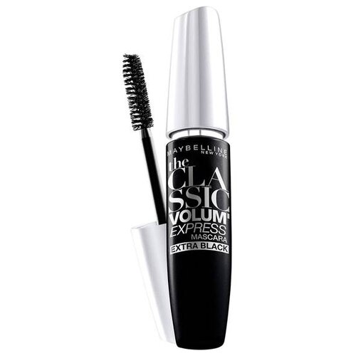 Maybelline New York Тушь для ресниц The Classic Volum' Express Extra Black, экстрачерный