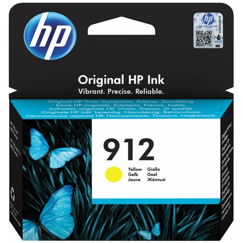 Картридж HP 912 Yellow 3YL79AE для OfficeJet 8013/8025 картридж для струйного принтера easyprint ih 4912 hp 82