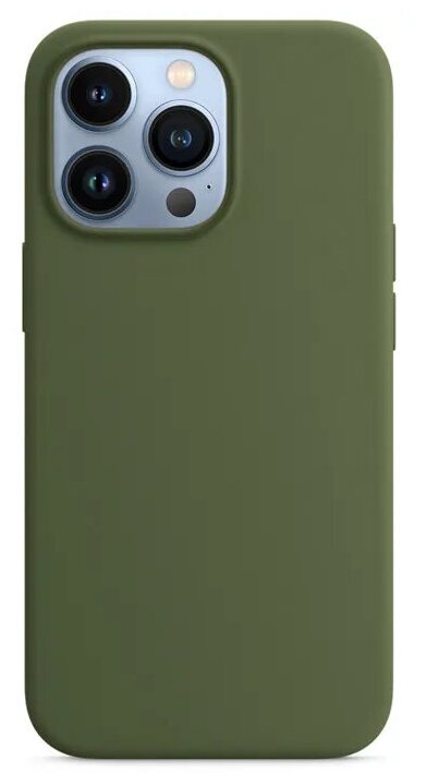 Чехол для iPhone 13 Pro Viva Silicone Case Khaki