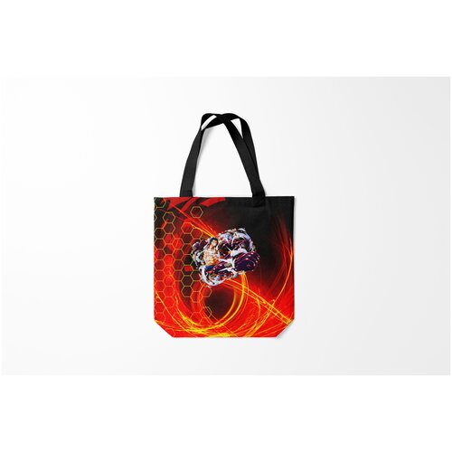 фото Сумка-шоппер / 40х40 см / аниме / one piece ван пис луффи 4 гир burnettie