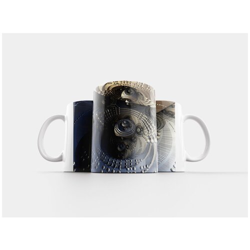 фото Кружка "фрактал, 3d, оказывать" 320 мл lotsprints