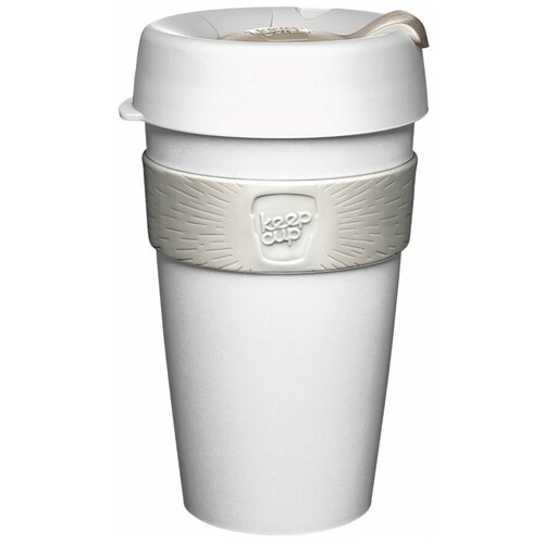 фото Кружка keepcup original l 454 мл artemisia, keepcup, белый/серебристый, арт: cart16 cart16